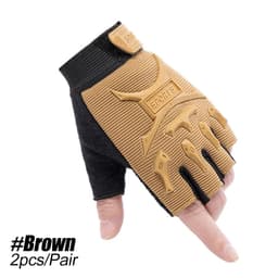 image-1Pair Kids Sport Gloves,Half Finger Gloves Kids Boys Girls Cycling Gloves,Kids Fishing Gloves for Cycling Fishing Outdoor Sports