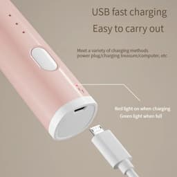 image-1 PCS USB Rechargeable Handheld Egg Beater 3 Speeds Electric Milk Frother Foam Maker Mixer Coffee Drink Frothing Wand Foamer