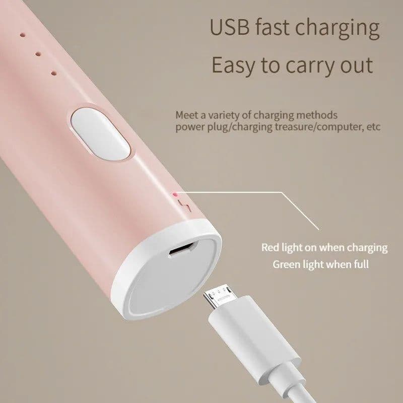 image-1 PCS USB Rechargeable Handheld Egg Beater 3 Speeds Electric Milk Frother Foam Maker Mixer Coffee Drink Frothing Wand Foamer