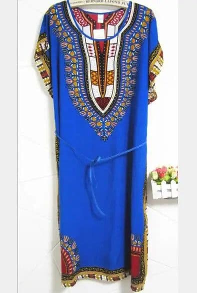 image-Nightgowns Women Sleepshirt Vintage Loose Large Size Night Dress Female Nightshirt Summer Women's Cotton Nightdress With Belt