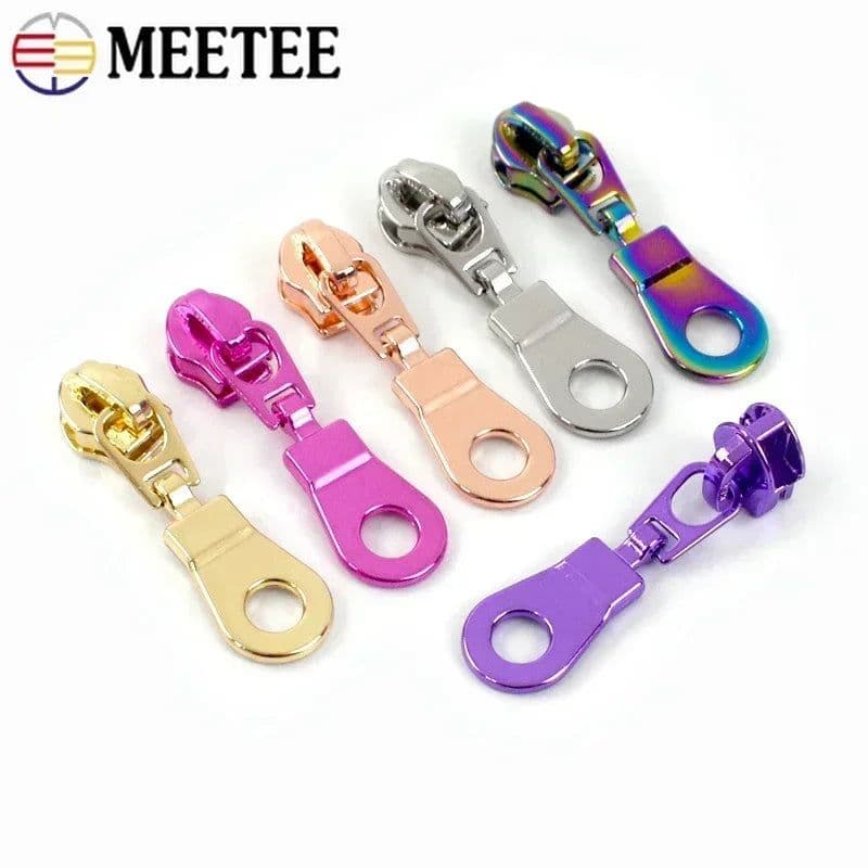 image-5/10/20Pcs 5# Zipper Heads For Nylon Zippers Bag Zip Puller Sliders Zips Repair Kits DIY Sewing Garment Replacement Accessories