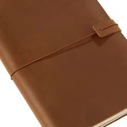 image-Moterm Hot Sale 100% Genuine Leather Notebook Handmade Vintage Cowhide Diary Journal Sketchbook Planner TN Travel Notebook Cover