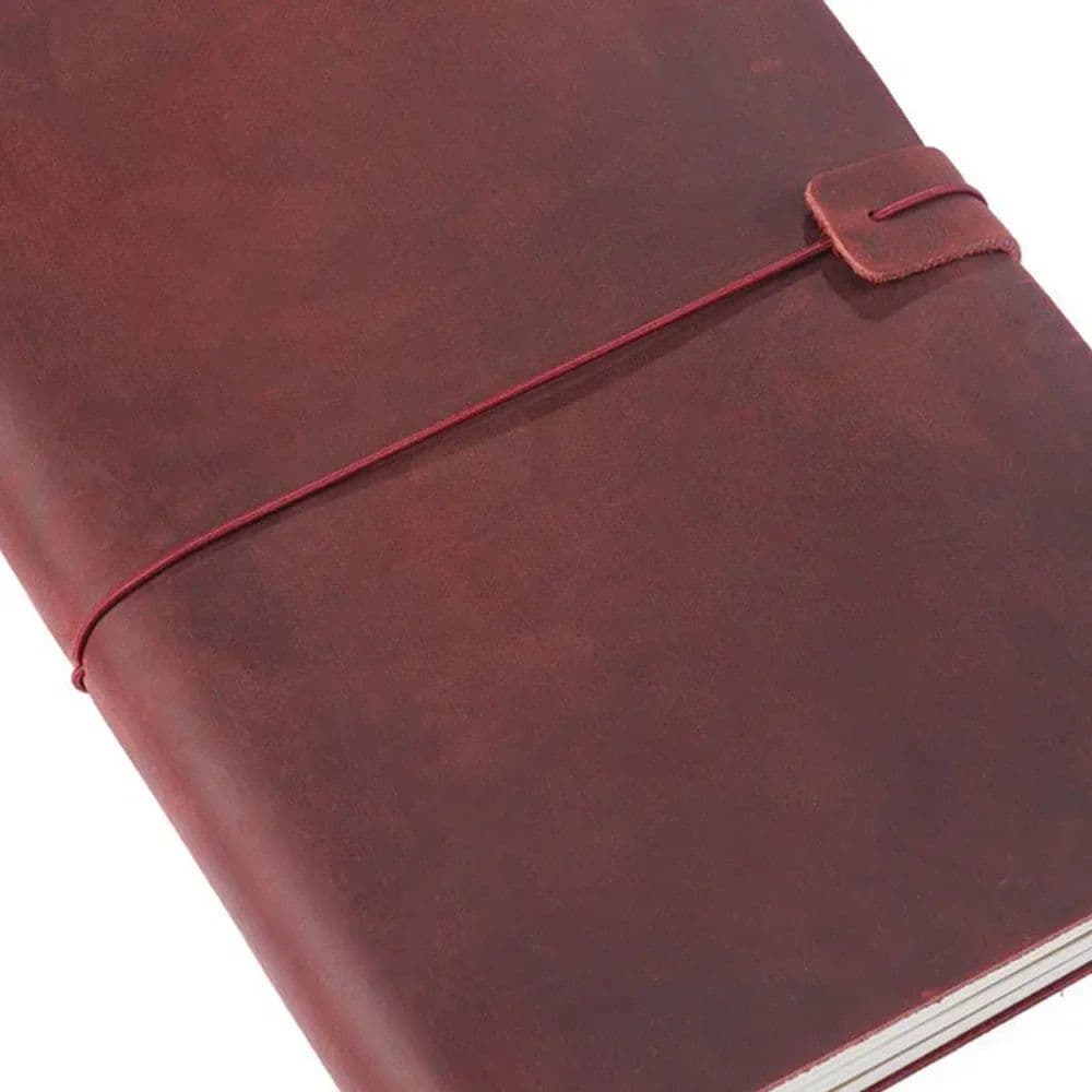 image-Moterm Hot Sale 100% Genuine Leather Notebook Handmade Vintage Cowhide Diary Journal Sketchbook Planner TN Travel Notebook Cover