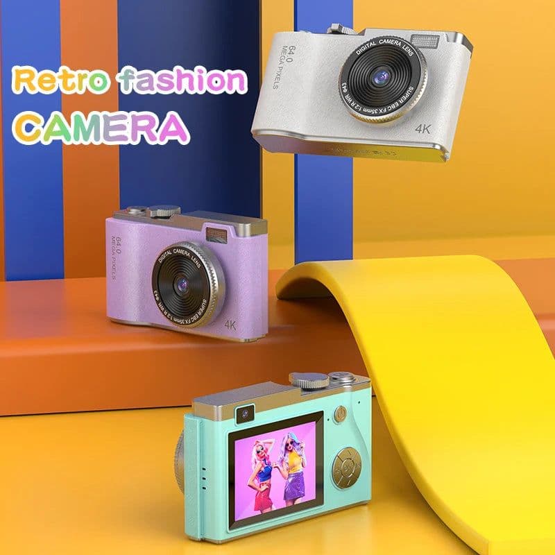 image-HD Digital Camera 4K 64MP Photography Camera Video Camcorder 2.4 inch Screen Camcorder for Photography for Kid Adult Beginners