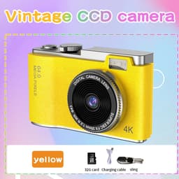 image-HD Digital Camera 4K 64MP Photography Camera Video Camcorder 2.4 inch Screen Camcorder for Photography for Kid Adult Beginners
