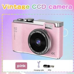 image-HD Digital Camera 4K 64MP Photography Camera Video Camcorder 2.4 inch Screen Camcorder for Photography for Kid Adult Beginners