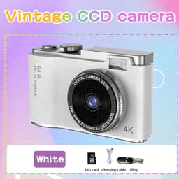 image-HD Digital Camera 4K 64MP Photography Camera Video Camcorder 2.4 inch Screen Camcorder for Photography for Kid Adult Beginners