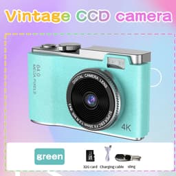 image-HD Digital Camera 4K 64MP Photography Camera Video Camcorder 2.4 inch Screen Camcorder for Photography for Kid Adult Beginners