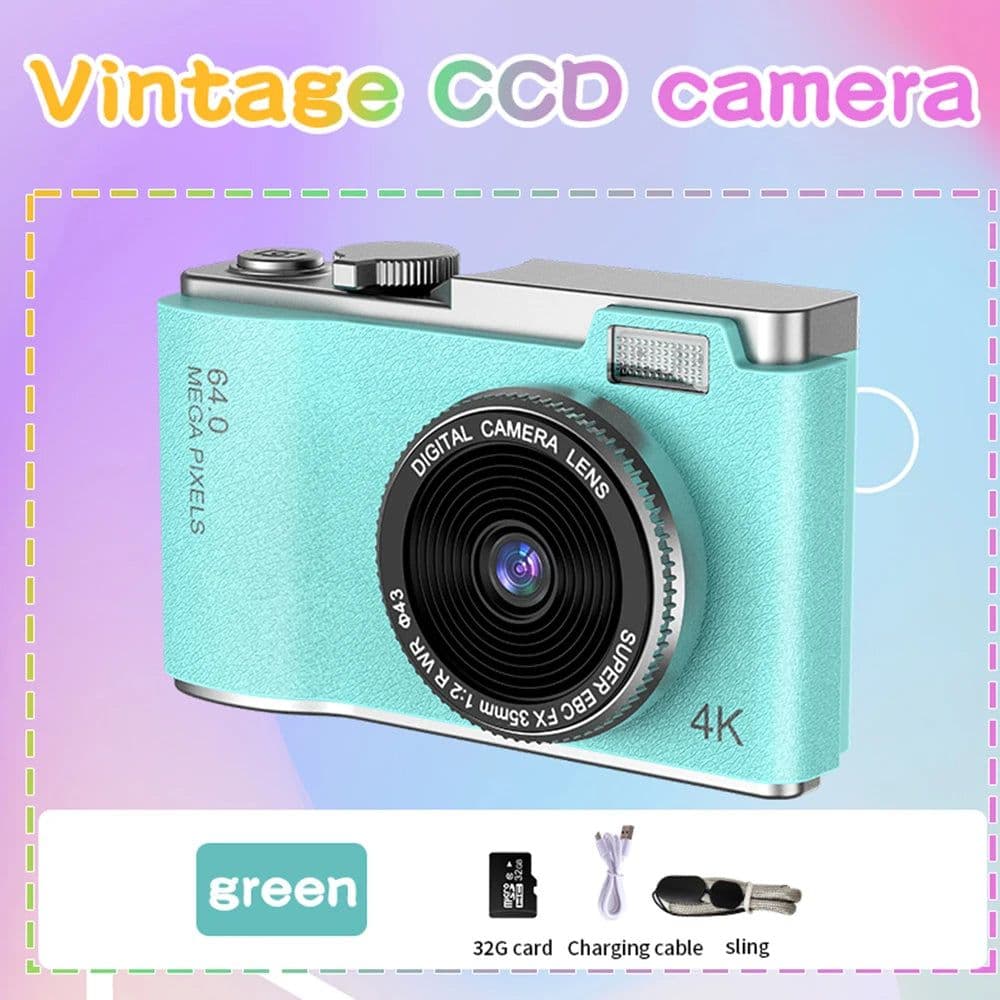 image-HD Digital Camera 4K 64MP Photography Camera Video Camcorder 2.4 inch Screen Camcorder for Photography for Kid Adult Beginners