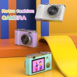 image-HD Digital Camera 4K 64MP Photography Camera Video Camcorder 2.4 inch Screen Camcorder for Photography for Kid Adult Beginners