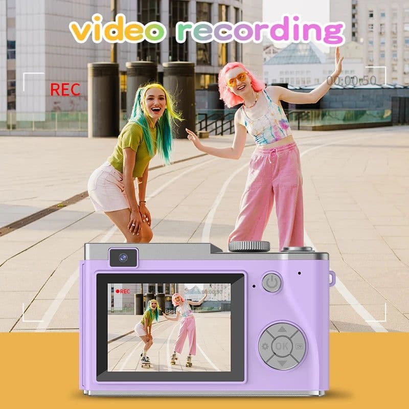image-HD Digital Camera 4K 64MP Photography Camera Video Camcorder 2.4 inch Screen Camcorder for Photography for Kid Adult Beginners