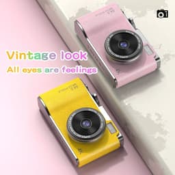 image-HD Digital Camera 4K 64MP Photography Camera Video Camcorder 2.4 inch Screen Camcorder for Photography for Kid Adult Beginners