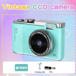image-HD Digital Camera 4K 64MP Photography Camera Video Camcorder 2.4 inch Screen Camcorder for Photography for Kid Adult Beginners