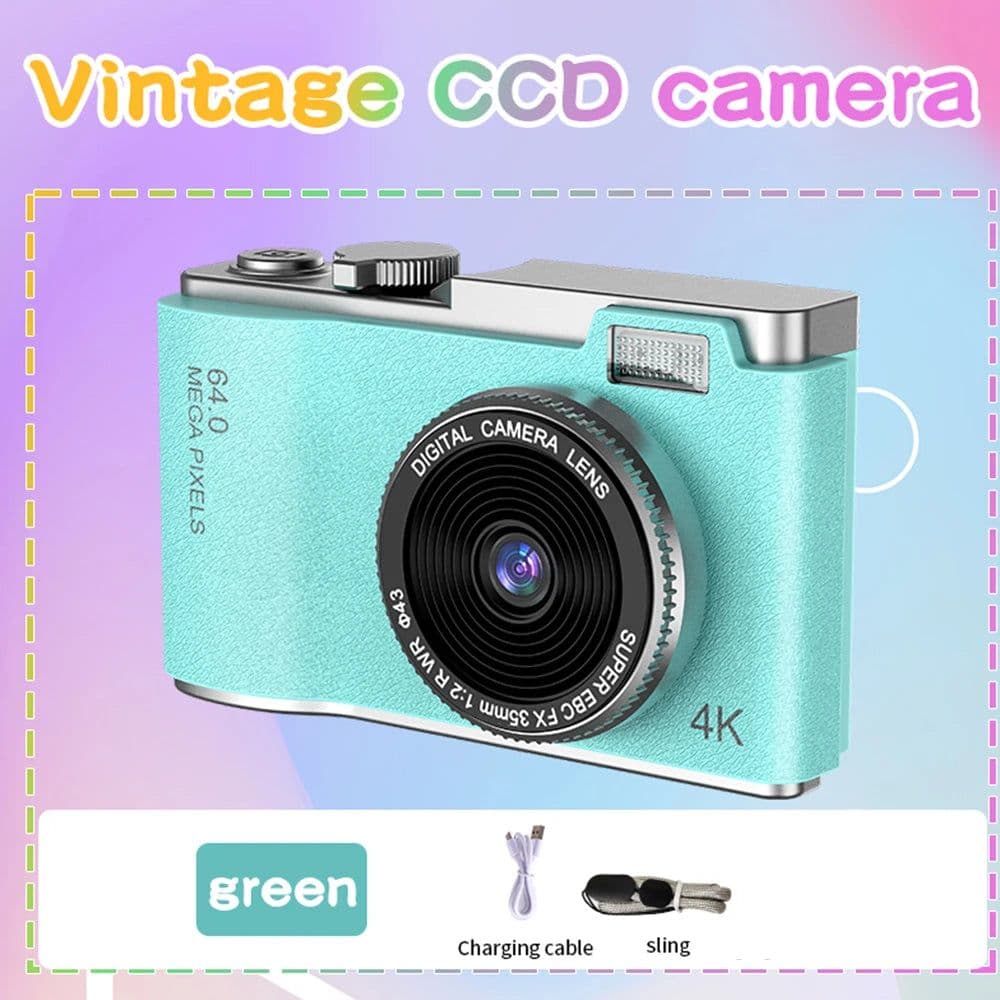 image-HD Digital Camera 4K 64MP Photography Camera Video Camcorder 2.4 inch Screen Camcorder for Photography for Kid Adult Beginners