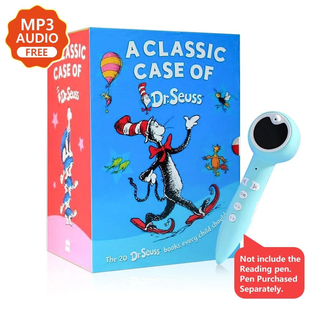 image-Random Send 5 Books/set Dr. Seuss Series Interesting Story Children's Picture English Reading Books Kids Learning Toys Children