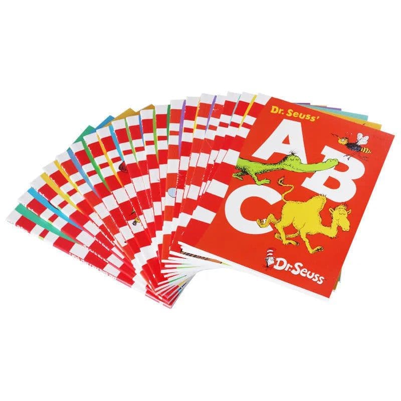 image-Random Send 5 Books/set Dr. Seuss Series Interesting Story Children's Picture English Reading Books Kids Learning Toys Children