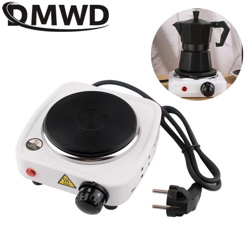 image-500W Electric Moka Coffee Heater No Radiation Cooking Hot Plate Milk Stove Oven Furnace Induction Cooker Mocha Surface 110V/220V