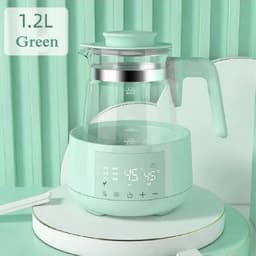 image-1.2L Infant Thermostatic Milk Regulator Baby Kettle Keep Warm 24 Hours Hot Water Smart Insulation Pot Milk Powder Warmer