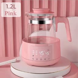 image-1.2L Infant Thermostatic Milk Regulator Baby Kettle Keep Warm 24 Hours Hot Water Smart Insulation Pot Milk Powder Warmer