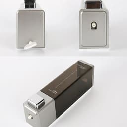 image-interhasa! Shampoo Dispenser Wall Soap Dispenser Shower Dispenser Chrome Finish Square Liquid Soap Bottle Bathroom Accessories