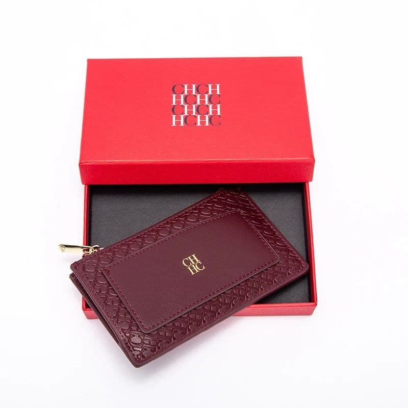 image-HC Fashion Classic New 2024 Universal Wallet for Men and Women PC Material Business Office Commuter Card Bag