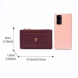 image-HC Fashion Classic New 2024 Universal Wallet for Men and Women PC Material Business Office Commuter Card Bag