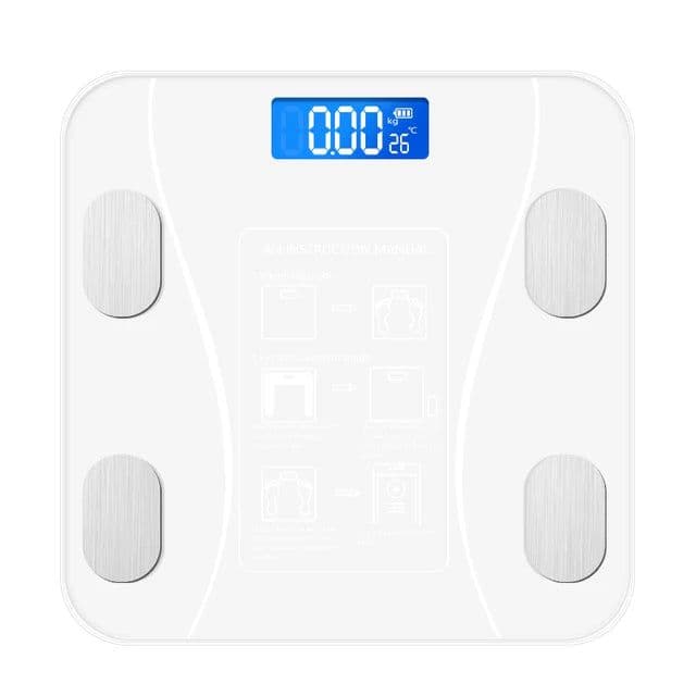 image-Body Fat Scale Smart Wireless Digital Bathroom Weight Scale Body Composition Analyzer with Smartphone App Bluetooth USB Charging