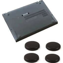 image-4Pcs/Set 15mm Laptop Rubber Feet for Thinkpad T460S T470S Model Notebook Computer Accessories Replacements Bottom Case Connctors