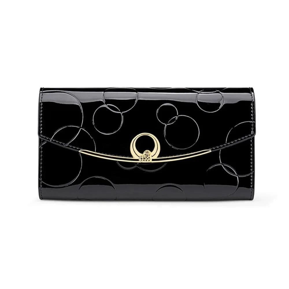 image-Genuine Leather Walletsfor Women Luxury Designer Purses RFID Card Holder Women's Long Handbag High Quality Ladies Gift
