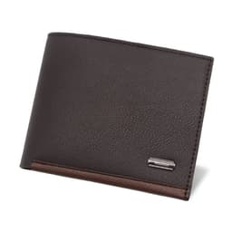 image-Leather Men Wallets Premium Product Real Cowhide Wallets for Man Short Black Walet Portefeuille Homme Design Purses Coin Bag