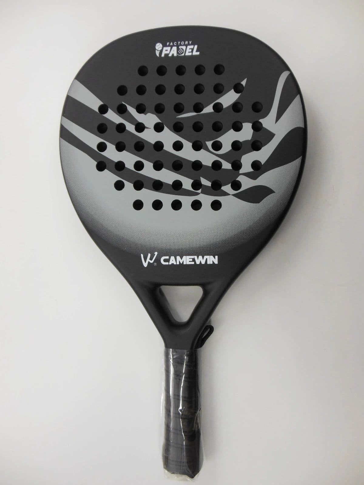 image-New Carbon Beach Tennis Racket Professional Beach Racket Padel Good Quality Carbon Fiber EVA Stretch Beach Racket with Padel Bag