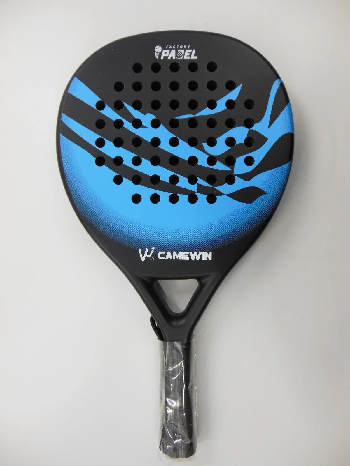 image-New Carbon Beach Tennis Racket Professional Beach Racket Padel Good Quality Carbon Fiber EVA Stretch Beach Racket with Padel Bag