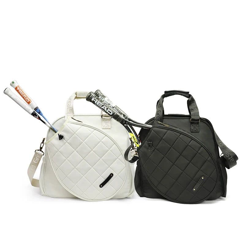 image-Padel Tennis Racket Bags Couples Outdoor Sports Black White Men Women Badminton Racket Bags Cover Greatspeed Racquet Bag