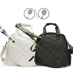 image-Padel Tennis Racket Bags Couples Outdoor Sports Black White Men Women Badminton Racket Bags Cover Greatspeed Racquet Bag