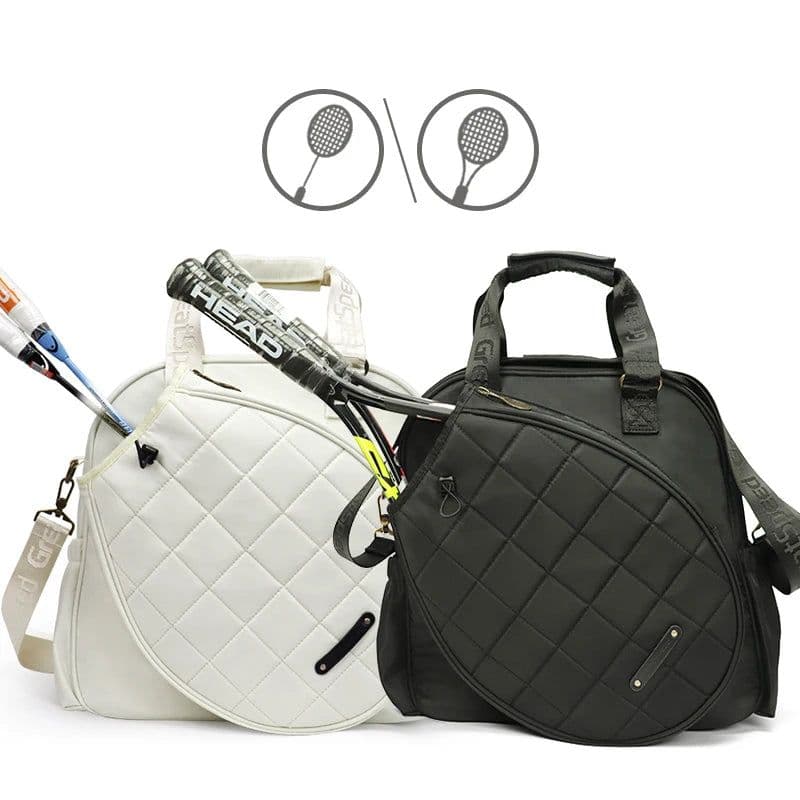 image-Padel Tennis Racket Bags Couples Outdoor Sports Black White Men Women Badminton Racket Bags Cover Greatspeed Racquet Bag