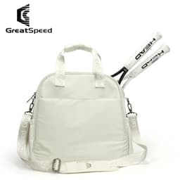 image-Padel Tennis Racket Bags Couples Outdoor Sports Black White Men Women Badminton Racket Bags Cover Greatspeed Racquet Bag