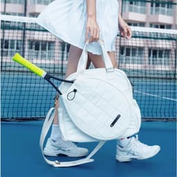 image-Padel Tennis Racket Bags Couples Outdoor Sports Black White Men Women Badminton Racket Bags Cover Greatspeed Racquet Bag