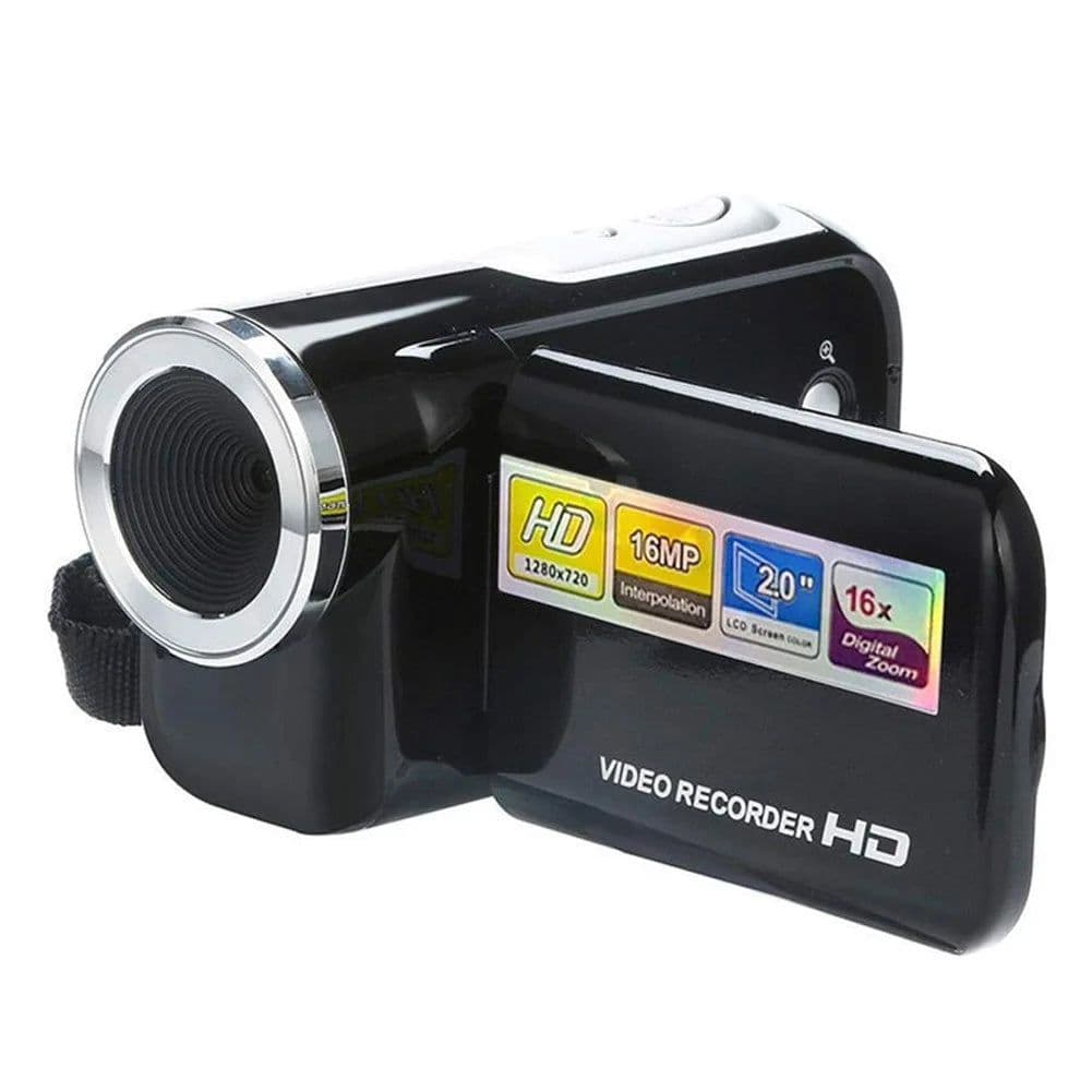 image-Camera Photographic Cameras 2Inch Screen 16 Million Pixel Mini Digital Camera Kids Camera Black Retro Camera For Home