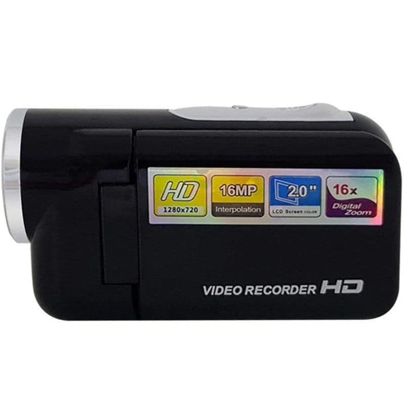 image-Camera Photographic Cameras 2Inch Screen 16 Million Pixel Mini Digital Camera Kids Camera Black Retro Camera For Home