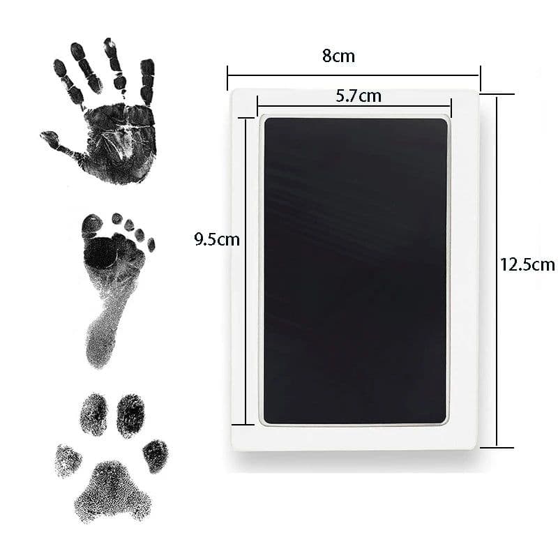 image-Safe Non-toxic Cat Dog Paw Print Ink Kit Pad Baby Footprints Newborn Shower Handprint Easy Diy Clean Touch Inkless Pet Souvenir