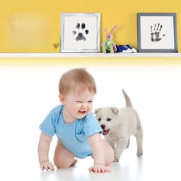 image-Safe Non-toxic Cat Dog Paw Print Ink Kit Pad Baby Footprints Newborn Shower Handprint Easy Diy Clean Touch Inkless Pet Souvenir