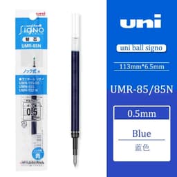 image-12 Pcs/Lot Uni-Ball Signo UMR-83 UMR-85 Refill for UMN-105 UMN-152 UMN-207 Gel Ink Pen 0.5 Mm Kawaii School Supplies