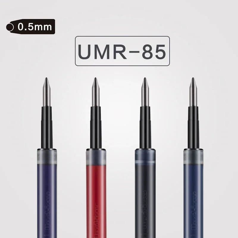 image-12 Pcs/Lot Uni-Ball Signo UMR-83 UMR-85 Refill for UMN-105 UMN-152 UMN-207 Gel Ink Pen 0.5 Mm Kawaii School Supplies