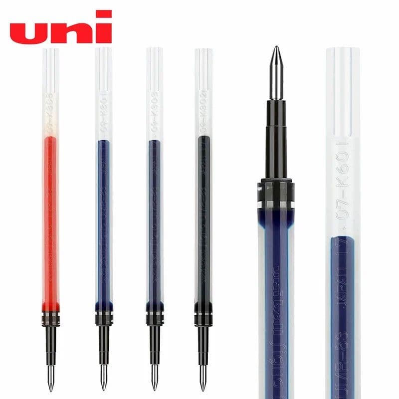 image-12 Pcs/Lot Uni-Ball Signo UMR-83 UMR-85 Refill for UMN-105 UMN-152 UMN-207 Gel Ink Pen 0.5 Mm Kawaii School Supplies