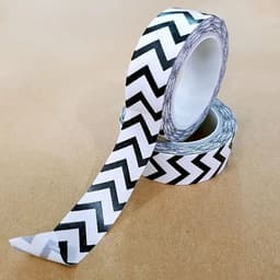 image-10m 1x Black and White Adhesive Tape Japanese Washi Tape Decorative Tape DIY Scrapbook Paper Photo Album Masking Tape Set
