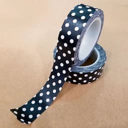 image-10m 1x Black and White Adhesive Tape Japanese Washi Tape Decorative Tape DIY Scrapbook Paper Photo Album Masking Tape Set