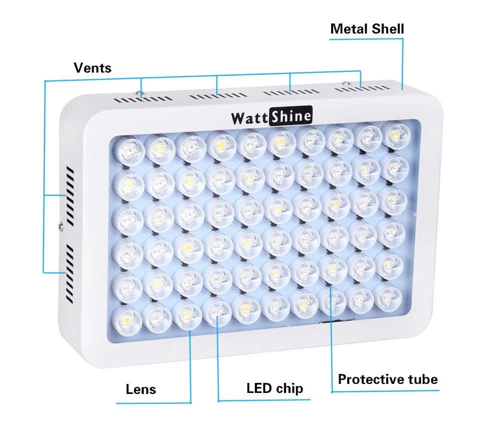 image-Dimmable LED Aquarium Lights 180W 140W Fish Tank Light For Freshwater Saltwater Aquarium Marine Reef Coral Lighting Decoration