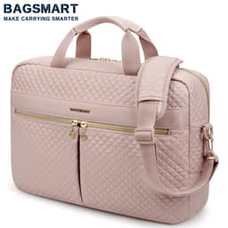 image-17 inch Laptop HandBag Sleeve Case BAGSMART Shoulder Messenger Notebook Pouch Briefcase For Macbook Air Pro HP Huawei Asus Dell