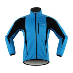 image-ARSUXEO Men's Warm Cycling Jacket Fleece Bike Jersey Windproof Waterproof Softshell Coat Bicycle Clothing Motorcycle Raincoat
