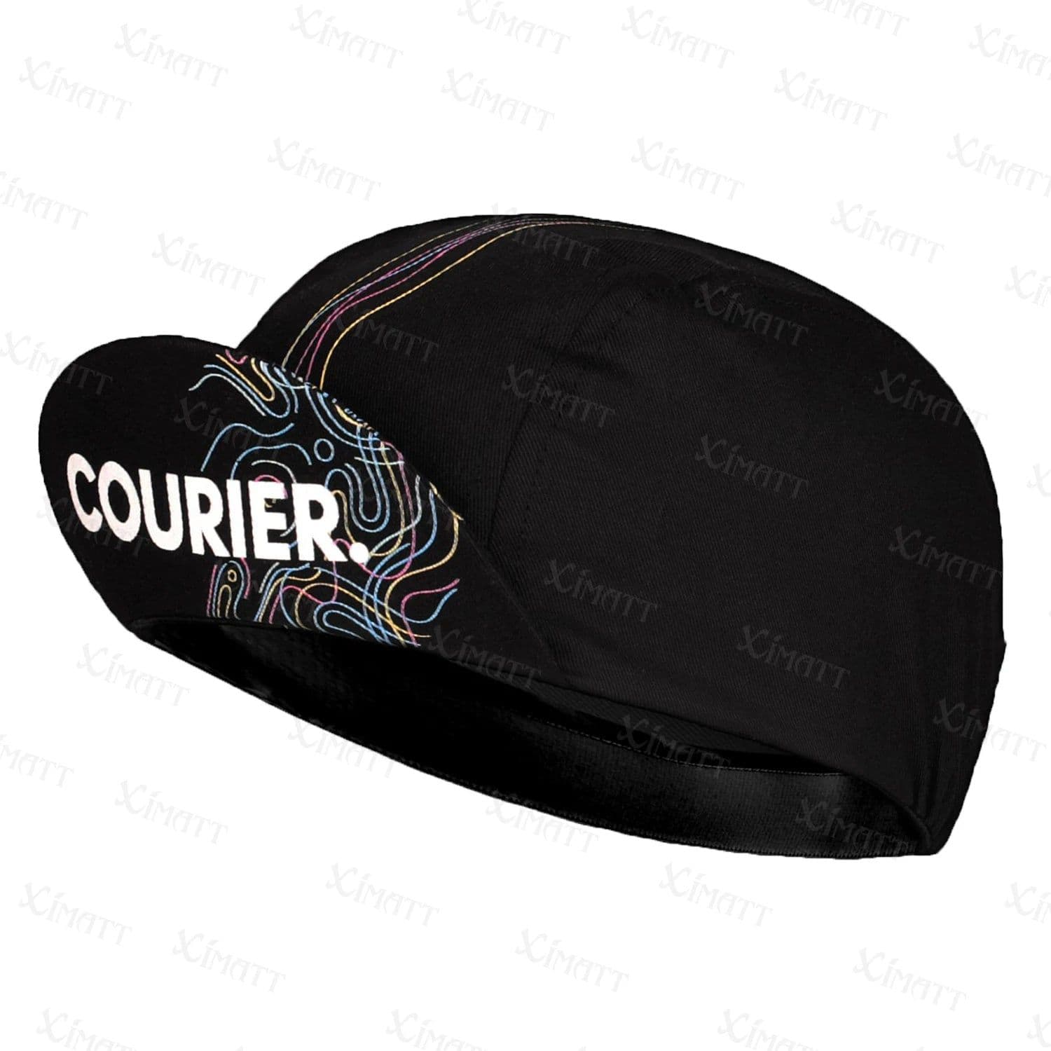 image-XIMATT Black Series Most Popular Polyester Cycling Caps Sports Quick Dry Bicycle Hat Men Women Wear Absorb Sweat Breathable